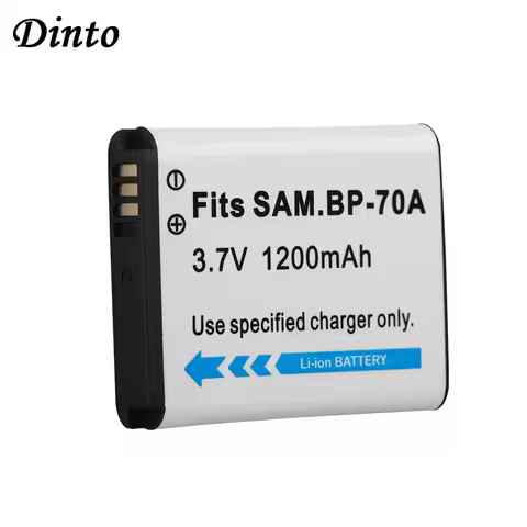 BP70A BP-70A BP 70A 1200mAh 1pc Digital Camera Battery for Samsung ES65 ES70 ES71 ES73 ES74 TL105 TL