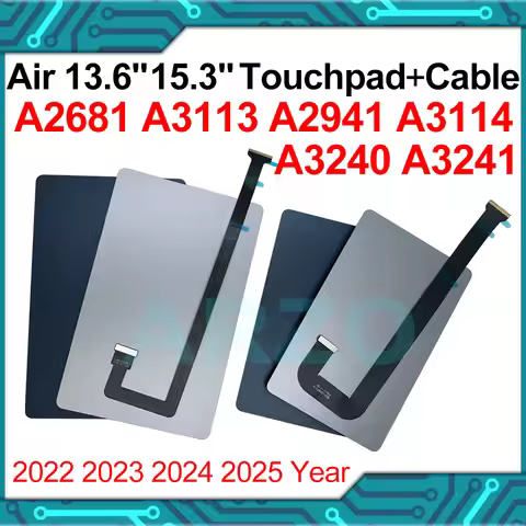 Original A2681 Trackpad For MacBook Air Retina 13.6" 15" A2681 A2941 A3113 A3114 A3240 A3241 Touchpa