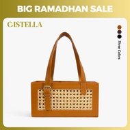 CISTELLA - Women's Bag Sissy Rattan Bag Leather Rattan Bag Women's Handbag Women's Sling Bag Latest 