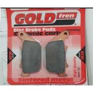 Harley davidson 883 1200 XL Rear Brake Pads sportster forty eight Goldfren 274