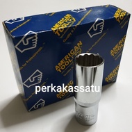 MATA LONG SOCKET BIT 1/2" X 22MM 12PT AMERICAN TOOL 22 MM DEEP SOCKET SOK