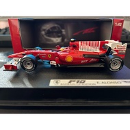 Hot Wheels 1/43 Ferrari F10 Alonzo 2010 Saiji Balin Station [Model Description] Complete Packaging M
