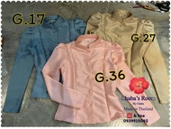 เสื้อไทยจิตรลดา(ผ้าไหมอิตาลี่) สีต่างๆ แจ้งเบอร์สีในแชท