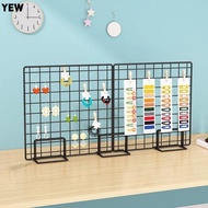 YEW Grid Art Racks, Modern Metal Photo Racks, Creative Grid Panels Display Brackets For Grid Panel