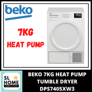 BEKO DPS7405XW3 7KG HEAT PUMP TUMBLE DRYER