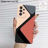 Softcase Samsung A33 5G - Rajacase - Samsung A33 5G Case - Abstract Case Motif - Samsung A33 5G Case