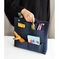 Lv Piano Score Liner Bag One-Shoulder ipad Built-In Storage Bag Bag in Bag Issey Miyake Liner Tidy-up Cosmetic Bag Female