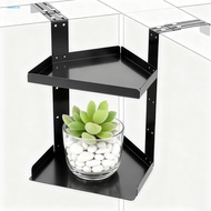 Multi-functional Cubicle Shelving Metal Corner Frame for Cubicle Adjustable 2-layer Metal Corner She