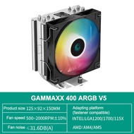 DEEPCOOL Bộ Tản Nhiệt CPU GAMMAXX 400 AG400 V5 ARGB 4 Ống Dẫn Nhiệt Quạt Tản Nhiệt Làm Mát Bằng Khôn