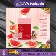 LIVA Malaysia  Marso 纤体糖 排毒 瘦身 燃脂 燃烧脂肪瘦身 维持血糖平衡，健康瘦身  降低胆固醇，保护心血管健康 EXP2028 06 AsrbTg