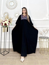 Kaftan Polos Maroko/Kaftan Mewah/Kaftan Rayon Adem