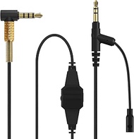 Audio Cable Boom Mic for V-Moda M-200, M-100, Crossfade 2, LP, LP2, M-80, V-80 Headphones, 3.5mm TRR