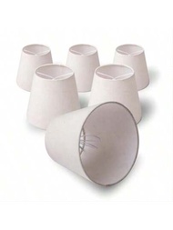 1套燈罩,適用於桌燈和落地燈,筆架配件尺寸為7.9''（上直徑）x 12''（下直徑）x 10''（高）,手工製作天然麻質面料