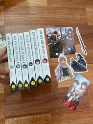 Bộ 6q truyện Novel Biên Niên Sử Đế Chế Alexis Kiêu Hùng Rung Chuyển Đất Trời kèm phụ kiện