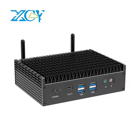 Intel 13th Generation i7 1355U i5 1335U Min PC Dual-DDR4 2x M.2 NVME SSD Slots Windows 11 4K UHD WiF