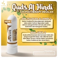 Quds Al Hindi Aromatherapy Stick - Stretch Flu, Asthma, Fatigue, Nasal Blockage, Constipation, Diffi