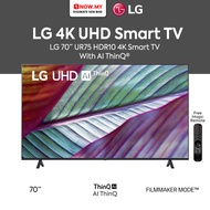 LG 70" UR75 HDR10 4K Smart TV 70UR7550PSC | Smart ThinQ AI WebOS TV Pintar 智能电视