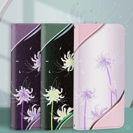 Buckleless Leather Case for iPhone 15 Plus 16E 17 Pro Max 17 Air Flower Magnetic Phone Case