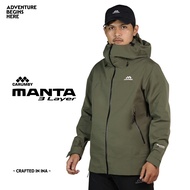 Jaket Gunung Carumby Manta 3 layer Waterproof