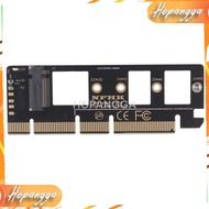 M.2 NVMe M Key to PCIE x16 Adapter Support AMD Intel Motherboard