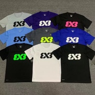 3x3 American Short-Sleeved Shooting Training Suit Warm-Up Summer Basketball Jersey Sports T-Shirt Me