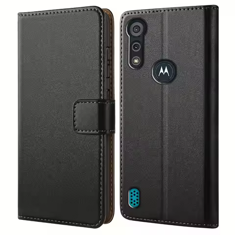 For Motorola Moto E3 E4 E5 E6 E6s E7 Z2 Z3 Plus Power Play G Fast Wallet Case with Kickstand PU Leat