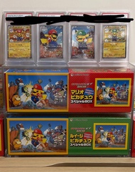 Pokemon Mario Luigi Pikachu 馬利奧 比卡超 全套 PSA 10 只換卡