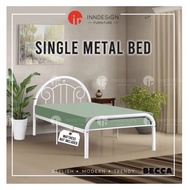 BECCA SINGLE METAL BED FRAME (DELIVER WITHIN 3-5 WORKING DAYS)
