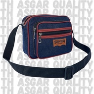 Beakpack sling bag, men's and women's bag, denim jeans bag