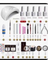 gel甲光療機 甲油膠工具全套10-12隻顏色指甲油