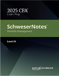 [Kaplan] 2025 CFA Level III Schweser Notes physical book : private wealth  /Portfolio Management /Pr