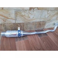 Racing Exhaust CSR crome suzuki semes shogun 125 shogun sp