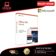 Microsoft Office 365 Home 2019 6 Person 1 Year Package Box (1 YEAR)