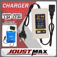 12.6V Battery Charger For Sprayer Pump Knapsack Sprayer Charger Garden Pump Charger Bateri Pam Racun