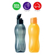 tupperware bottle！botol air！ Tupperware (2 pcs) 1L Eco Drinking Flip Top Bottle