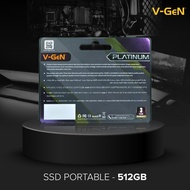 READY V-GeN SSD Portable 512GB Storage External USB 3.2 Type-C 512 GB VGEN