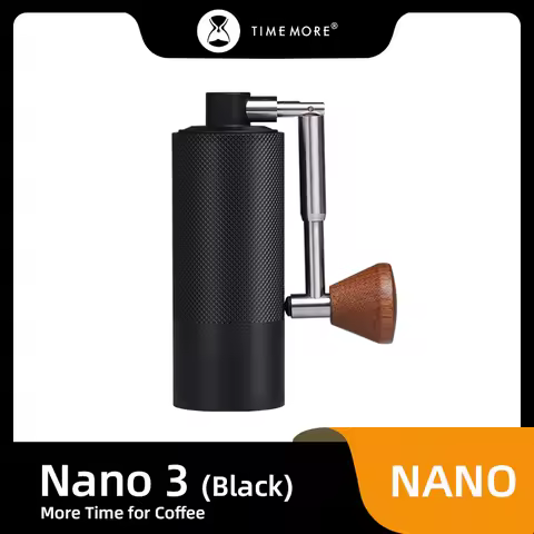 TIMEMORE Store NANO/C3SManual Coffee Grinder Capacity 25g Hand Adjustable Steel Core Burr Send Clean