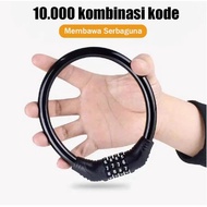 Anti-maling Bicycle Lock - Bicycle Lock - Anti-maling Bicycle Lock Number Combination Bicycle Lock/ 