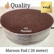 20 Meter PTN Maroon Pad 6233 ( 1 Roll) For Polishing Stainless Steel