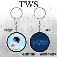 GANTUNGAN TWS COMPACT KEYCHAIN REVERSIBLE KEYCHAIN KPOP UNOFFICIAL DOHOON HANJIN JIHOON SHINYU KEYCH