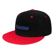Baxter Logo Hip-Hop Baseball Cap Printed Cap Sun Hat Hat Board Hat Hip-Hop Hip-Hop Hat Flat Brim Hat