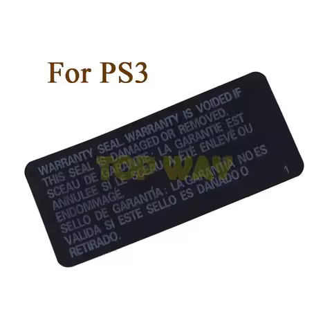 1PC For Sony Playstation3 PS3 Console Label Sticker Housing Shell Sticker Lable Seals