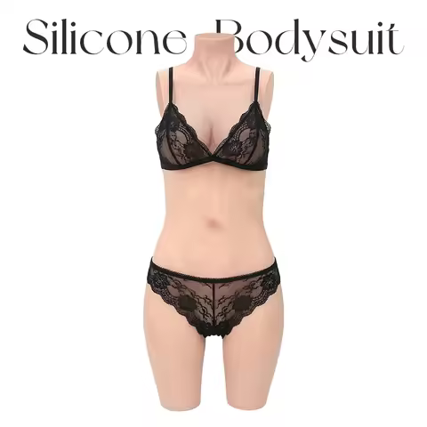 KUMIHO Breast Forms Boobs No Arms 2th Sissy Silicone Bodysuit D Cup Fake Vagina Silicon Body Crossdr