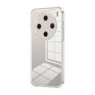 全城熱賣 - 適用於 vivo X100 Pro 電鍍透明精孔手機殼（透明）