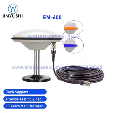 GNSS RTK Antenna EM-600 Full Frequency GPS BDS Glonass Galileo For Base Rover Receiver BD992 BD990 U