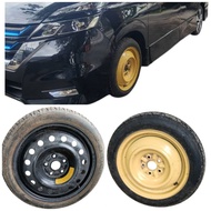 Original Japan (Used) Toyota Wish / NISSAN Serena C26 C27 Spare Tyre 135 70 17" 1pc