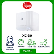 XC-30 RHEEM XWELL CUBE CLASSIC 30L STORAGE WATER HEATER