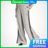 adidas | กางเกงวอรมเอวสง Adidas Adicolor 3-Stripes - สเทา-ดำ JV7476 1640740