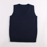 New Uniform Knitted Vest Japanese Campus Man And Women Students Uniform Sweater Vest Jk Girls Boy Hi