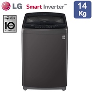 LG เครื่องซักผ้าฝาบน ระบบ Smart Inverter ขนาด 14 KG. รุ่น T2314VS2B (ขนาดเครื่อง กว้าง 59 สูง 97 ลึก